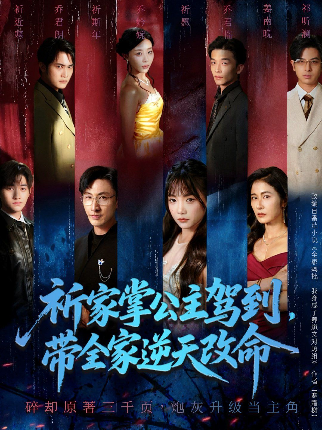 《祈家掌公主驾到，带全家逆天改命(2025)》高清海报 免费在线观看