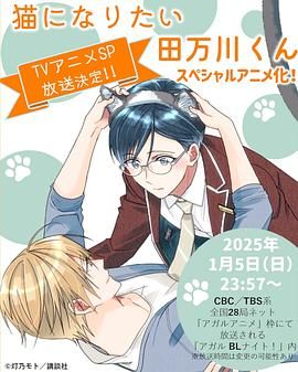 《想变成猫的田万川君(2025)》高清海报 免费在线观看