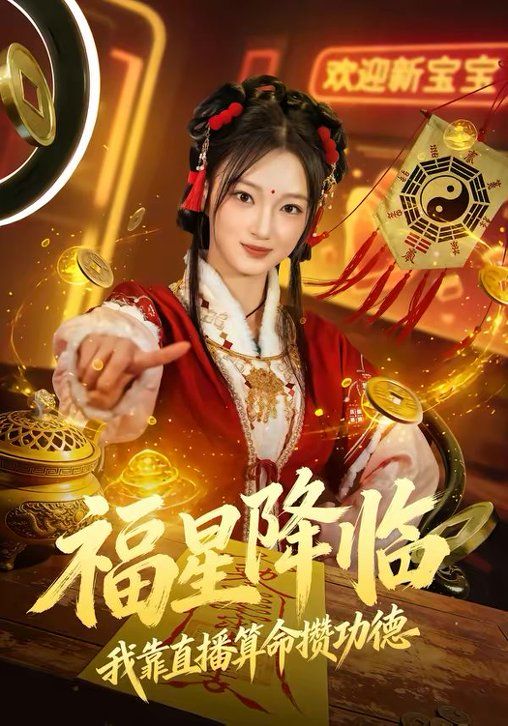 《福星降临我靠直播算命攒功德(2026)》高清海报 免费在线观看