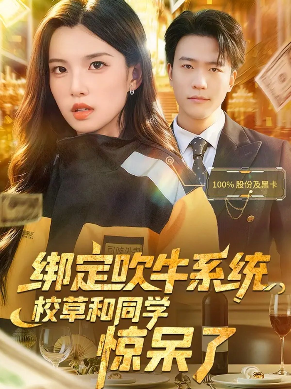 《绑定吹牛系统，校草和同学惊呆了(2025)》高清海报 免费在线观看