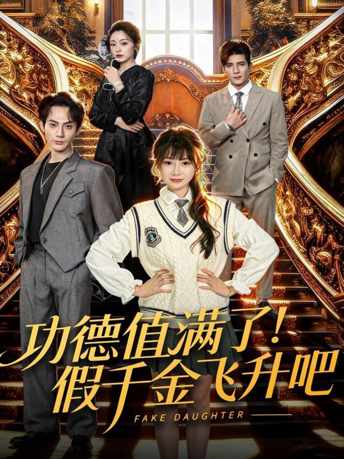 《功德值满了！假千金飞升吧(2025)》高清海报 免费在线观看