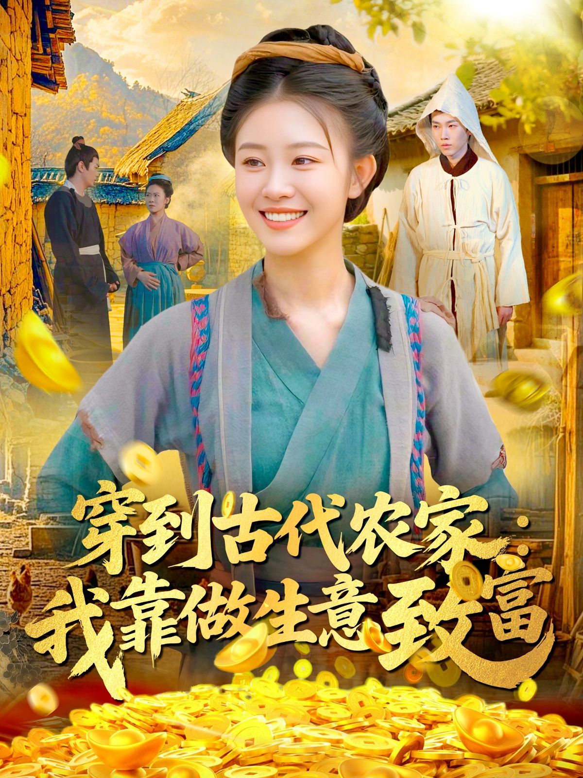 《穿到古代农家我靠做生意致富(2025)》高清海报 免费在线观看