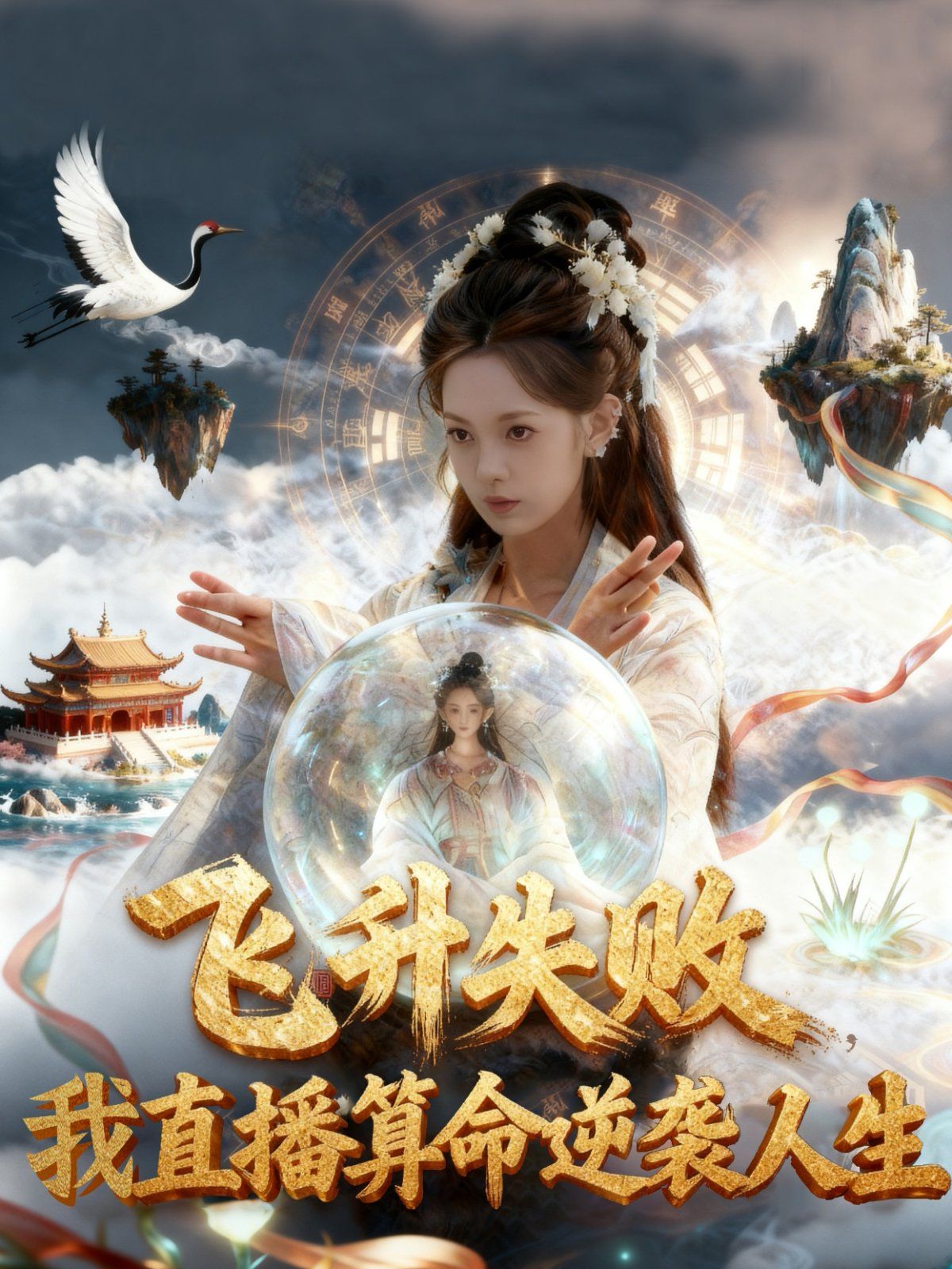 《飞升失败我直播算命爆火了(2025)》高清海报 免费在线观看