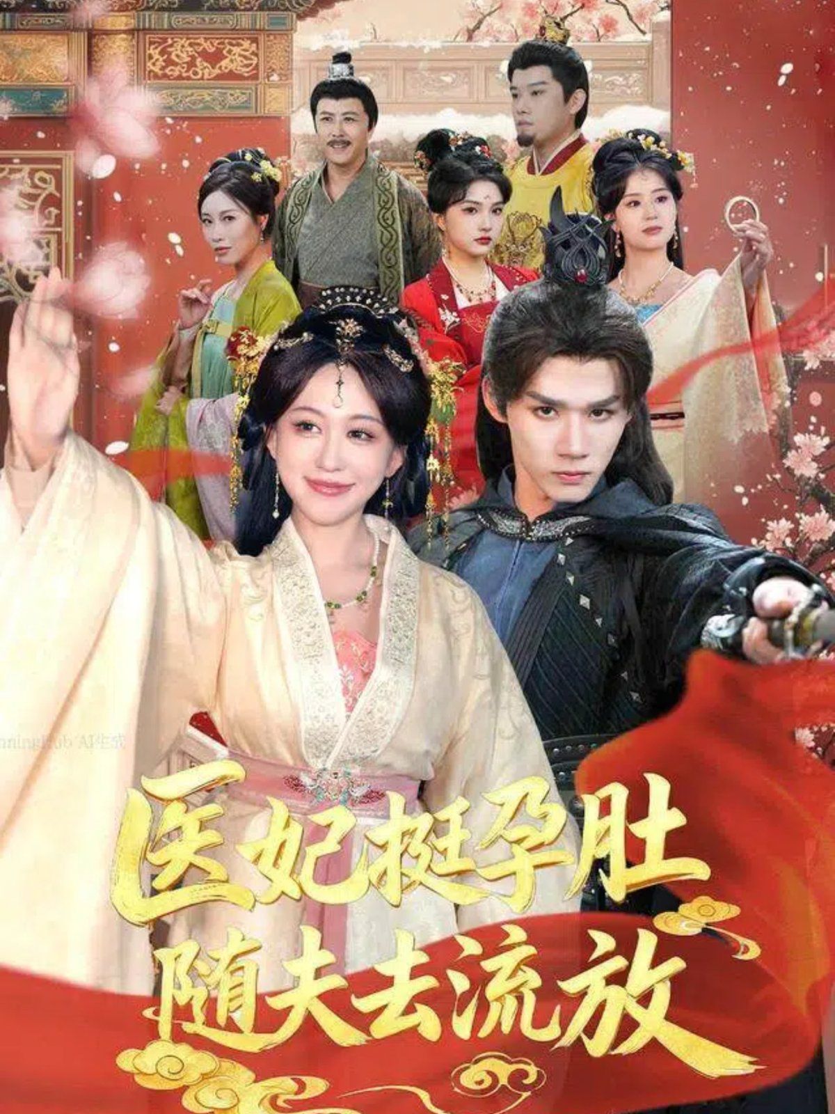《医妃挺孕肚随夫去流放(2025)》高清海报 免费在线观看