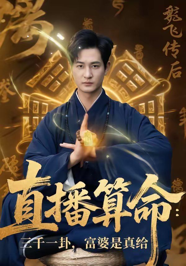 《直播算命：三千一卦，富婆是真给(2026)》高清海报 免费在线观看