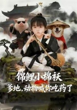 《锦鲤小棉袄爹地，动物喊你吃药了(2026)》高清海报 免费在线观看