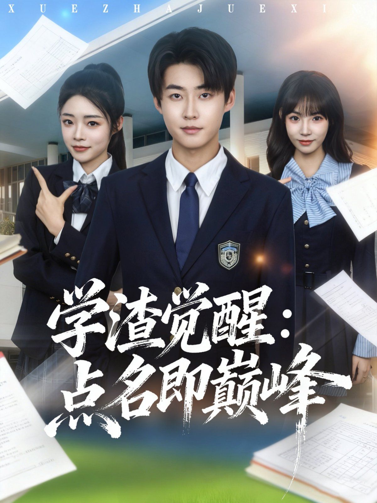 《学渣觉醒点名即巅峰(2025)》高清海报 免费在线观看