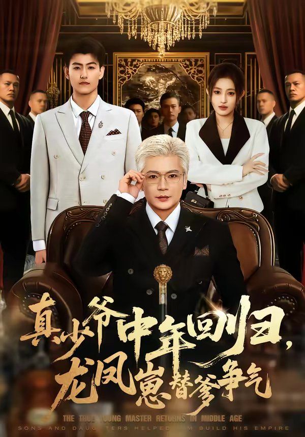 《真少爷中年回归，龙凤崽替爹争气(2026)》高清海报 免费在线观看