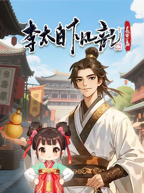 《李太白下凡记：长安篇 动态漫画 第一季(2025)》高清海报 免费在线观看