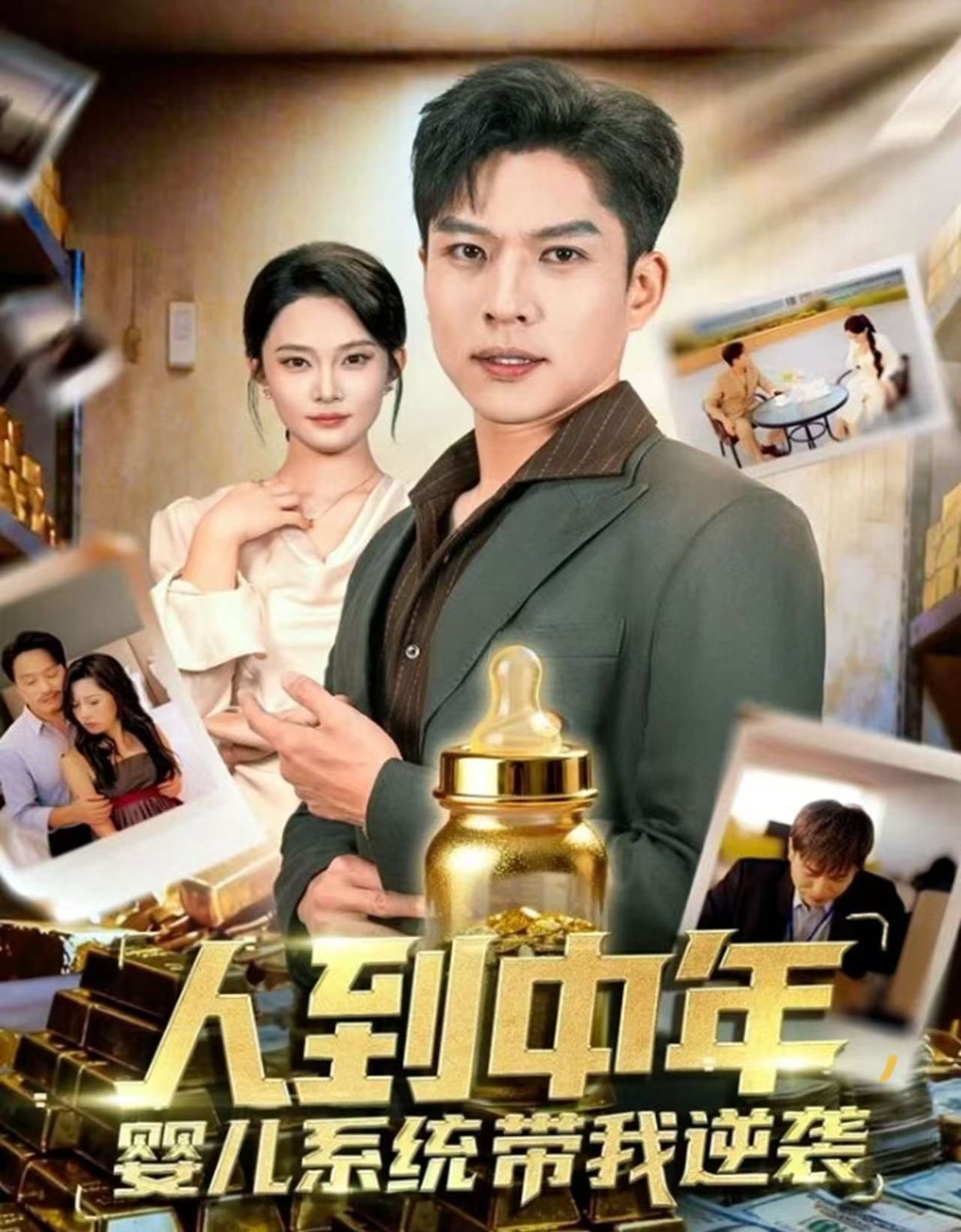 《人到中年，婴儿系统带我逆袭(2025)》高清海报 免费在线观看