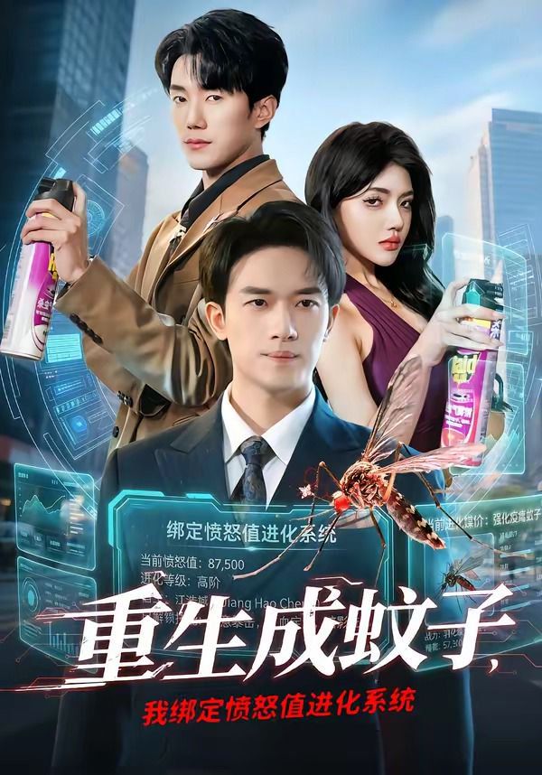 《重生成蚊子，我绑定愤怒值进化系统(2026)》高清海报 免费在线观看